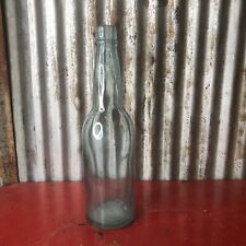 Rare Vintage A.B.G.M. Co. Aqua Blue Glass Empty Beer Bottle, Early 1900s picture
