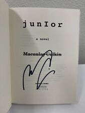 Macaulay Culkin Signed Junior Hardcover Book Authentic Autograph picture