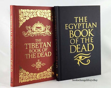 THE EGYPTIAN BOOK OF THE DEAD & TIBETAN BOOK OF THE DEAD Illustrated *Brand New* picture