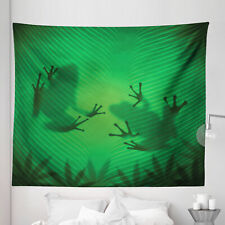 Ambesonne Green Microfiber Tapestry Wall Hanging Decor in 5 Sizes picture