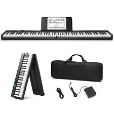 🎹Eastar EP-10 Folding Digital Piano Keyboard Semi-Weighted 88 Key Bluetooth picture