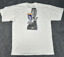 Vintage Bruce Willis Die Hard Promo T-Shirt Lipton Brisk Iced Tea Size XL White picture