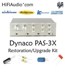 Dynaco  PAS3x PAS-3x Tube PreAmp Restoration Kit repair service rebuild fix picture