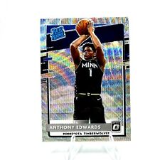 2020-21 Donruss Optic Anthony Edwards Silver Prizm Wave Rated Rookie Card RC A3 picture