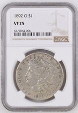 1892 O $1 MORGAN SILVER DOLLAR  NGC VF 25~~EXTREMELY LOW POPULTION 