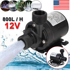 12V High Pressure Brushless Submersible Water Pump Automatic Self-priming 800L picture