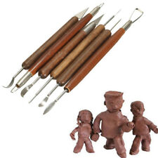6pcs Clay Sculpting Wax Carving Pottery DIY Tools Shapers Polymer Modeling  D..x picture