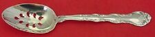 French Scroll by Alvin Sterling Silver Serving Spoon Pierced 9-Hole Custom picture