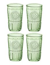 Bormioli Rocco Romantic Cooler Drinking Glass, Set of 4, 16 oz - Pastel Green picture