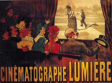 Louis Lumiere L'arroseur arrosé 1895 movie poster print picture