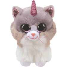 TY Beanie Boos - ASHER the UniCat (Glitter Eyes) (Regular Size - 6 inch) - MWMTs picture