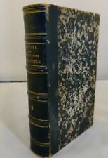 1868 RARE Institutiones Theologice Auctore J.B. Bouvier French Leather Hardcover picture
