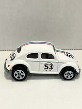 HOT WHEELS 1988 Mattel VOLKSWAGEN Beetle #53 Herbie Love Bug Car VW Vintage VTG picture