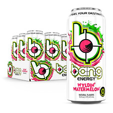 Bang Energy Wyldin’ Watermelon, Sugar-Free Energy Drink, 16-Ounce Pack of 12 picture