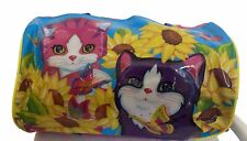 Vintage Lisa Frank Rare 90’s Duffle Bag Kittens Sunflowers picture