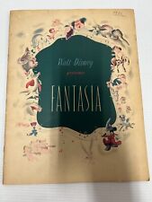 1946  Walt Disney presents Fantasia Book with Léopold Stokowski picture