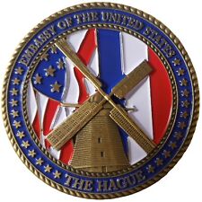 US Embassy The Hague Diplomatic Security Service Challenge Coin 2