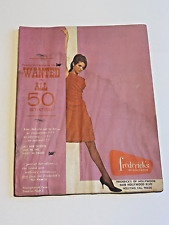 VINTAGE 1965 FREDERICK'S OF HOLLYWOOD WANTED IN ALL 50 STATES CATALOG LINGERIE picture