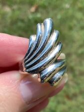 Vintage Sterling Silver Ring Artisan Handcrafted picture