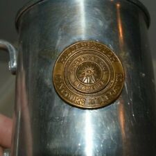 Vintage MERCEDES Hillsborough Concours d' Elegance Car Club Aluminum Beer Mug  picture