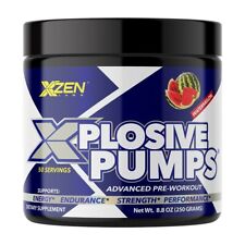Pre-Workout Powder Muscle Pump Supplement Energy Endurance Strength 50 Servings picture