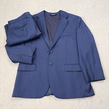 Jos A Bank 42S | 34x27 Navy Blue Travel Tech Slim 2Btn Mens Jacket Pants Suit picture