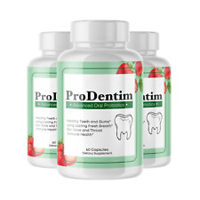 3-Pack Prodentim for Gums and Teeth Health Prodentim Dental Formula 180 Capsules picture