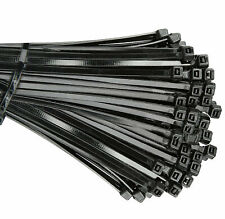 100 Cable Zip Ties 12 Inch Long Cable Ties Heavy Duty Nylon Cord Black 50lb test picture