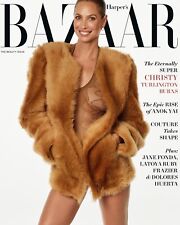 CHRISTY TURLINGTON - Harper's Bazaar Magazine - May 2024 - BRAND NEW picture