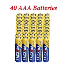 40Pcs AAA Batteries Extra Heavy Duty E92 UM4 R03P 1.5V Carbon-Zinc Toys Remotes picture