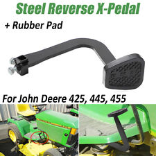 For John Deere 425 445 455 Revised / Enhanced Steel Reverse X-Pedal + Rubber Pad picture