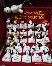 Vintage Many Lives of Snoopy​ Peanuts McDonald's ​2001 Pre-owned Complete Set picture