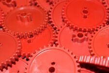 20 Knex Red Large Chain Gears - Screamin Serpent Parts - K'nex Coaster Parts picture