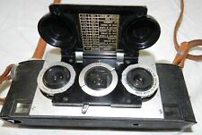 Vintage David White Co. Realist Stereo 3D Camera with leather case picture