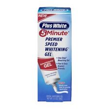 Plus White 5 Minute Premier Speed Whitening Gel Fast Gentle Enamel Friendly 2oz picture