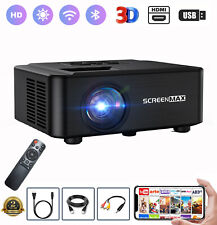 4K Projector 40000LMS 1080P 3D 5G WiFi Bluetooth Video Home Theater 230