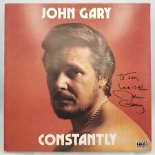 Autographed John Gary Constantly 1975 Signed Take Three Records Vinyl LP Estate  picture