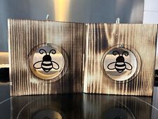 Pair of Handmade Carpenter Bee Traps picture