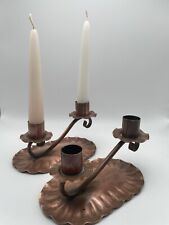 Vintage | Pair of 1970’s Gregorian Copper Candlesticks signed & numbered 403 picture