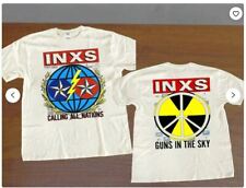 Vintage 1980’s INXS Calling All Nations Tour Gun In The Sky T-Shirt, picture