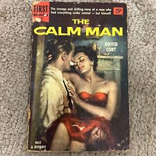 The Calm Man Mystery Paperback Book by David Cort from Dell Publishing 1954 picture