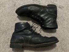 Red Wing Iron Ranger 8084 Size 12 Men's Boot - Black USED DISTRESSED picture