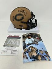 Devin Hester Chicago Bears Signed Autograph SALUTE  Mini Helmet JSA Witnessed picture