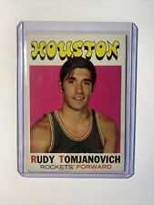 1971-72 Topps Rudy Tomjanovich #91 Rookie RC Houston Rockets LOW GRADE picture