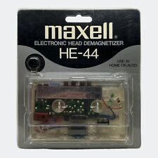 Vintage Maxell HE-44 Genuine Boxed Electronic Head Demagnetizer - Made in Japan picture
