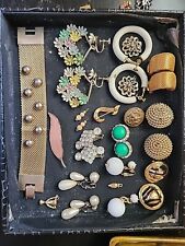 Amazing Old Jewelry Lot Treasure Box  Vintage  picture