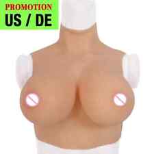 Realistic Silicone Forms Huge High Collar Breasts Fake Boobs for Crossdressser picture
