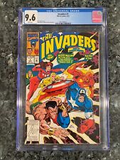 Classic Nostalgic Storytelling Superhero TeamUp: Invaders #1 CGC 9.6 White Pages picture