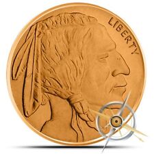 1 oz Copper Round - Buffalo Nickel picture