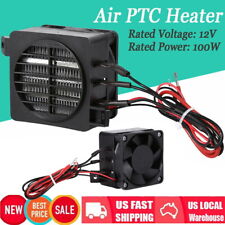 12V Air Heater Constant Temperature Electric Element Heating 100W PTC Cars Fan picture